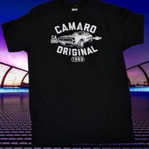 GM Chevrolet Mens 1969 Camaro CA Original Black Tee Shirt New Medium